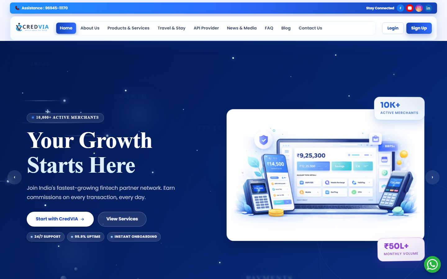 CredVIA project preview