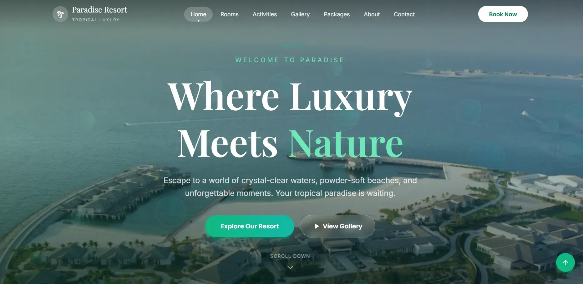 Paradise Resort project preview