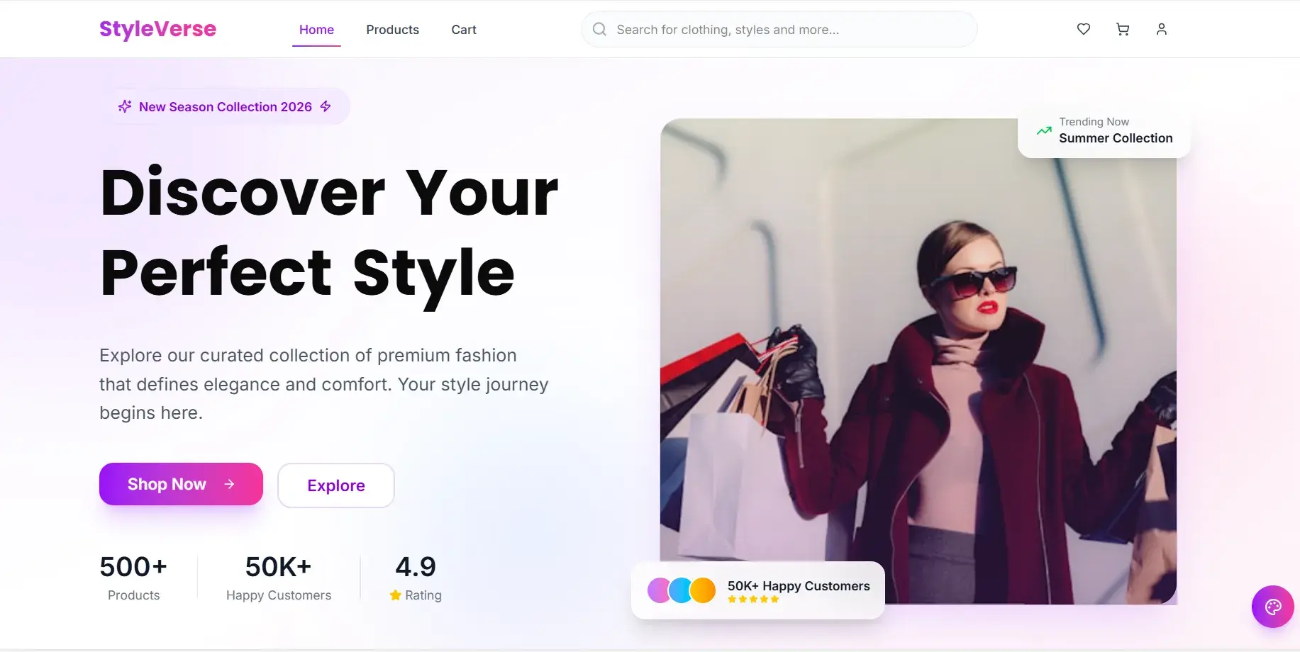 Styleverse project preview